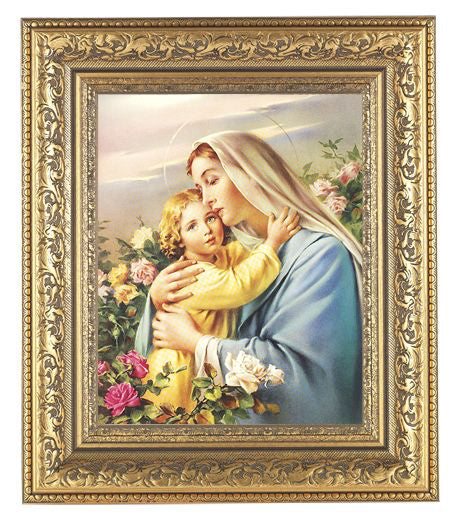 Madonna and Child Antique Gold Frame 10.25X12.25" 8X10 Print ...