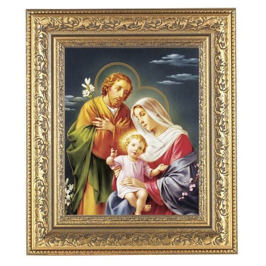 Holy Family In Antique Gold Frame 10.25X12.25" 8X10 Print ...