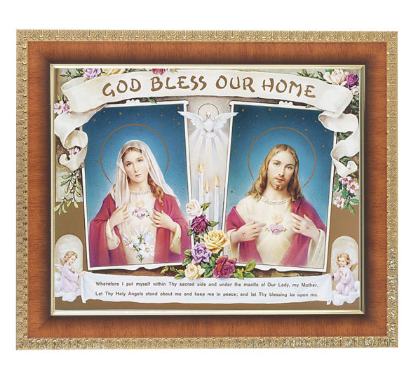 House Blessing-Shj-Ihm Cherry Frame 8X10 Print – CatholicShop.com