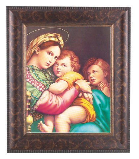 Raphael-Madonna and Child Art Deco Frame 10.25X12.25" 8X10Prt ...