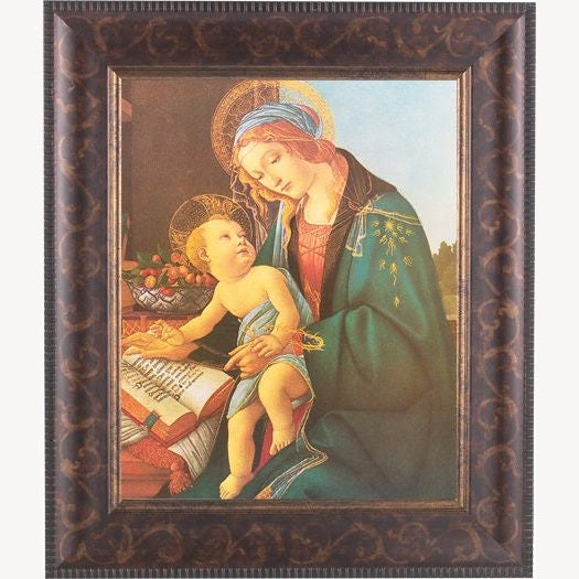 Botteccelli-Madonna And Child Art Deco Fm 10.25X12.25"8X10Prt ...