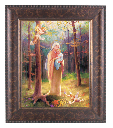 Madonna Of The Woods Art Deco Frame 10.25X12.25" 8X10 Print ...