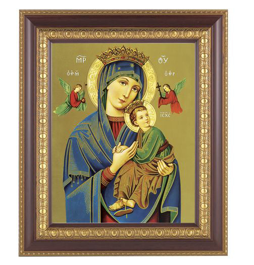 Our Lady Of Perpetual Help Cherry Frame 10.25X12.25" 8X10 Print ...