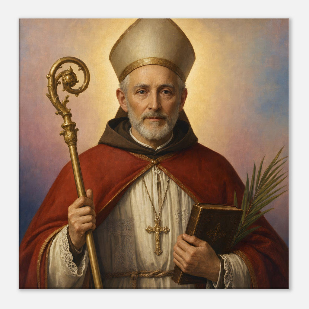 St. Gregory Grassi Devotional Canvas — Catholic Religious Wall Art ...