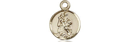 14kt Gold Saint Christopher Medal and Small Religious Gifts ...