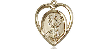 14kt Gold Filled Saint Christopher Medal and Small Religious Gifts ...