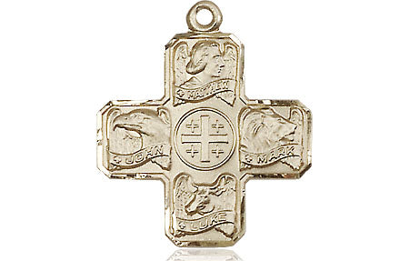 14kt Gold Filled Evangelist Medal Medium Religious Jewelry ...