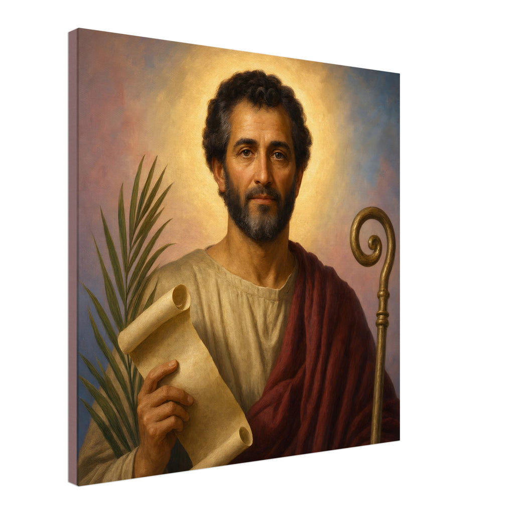 St. Quartus Devotional Canvas — Catholic Religious Wall Art ...