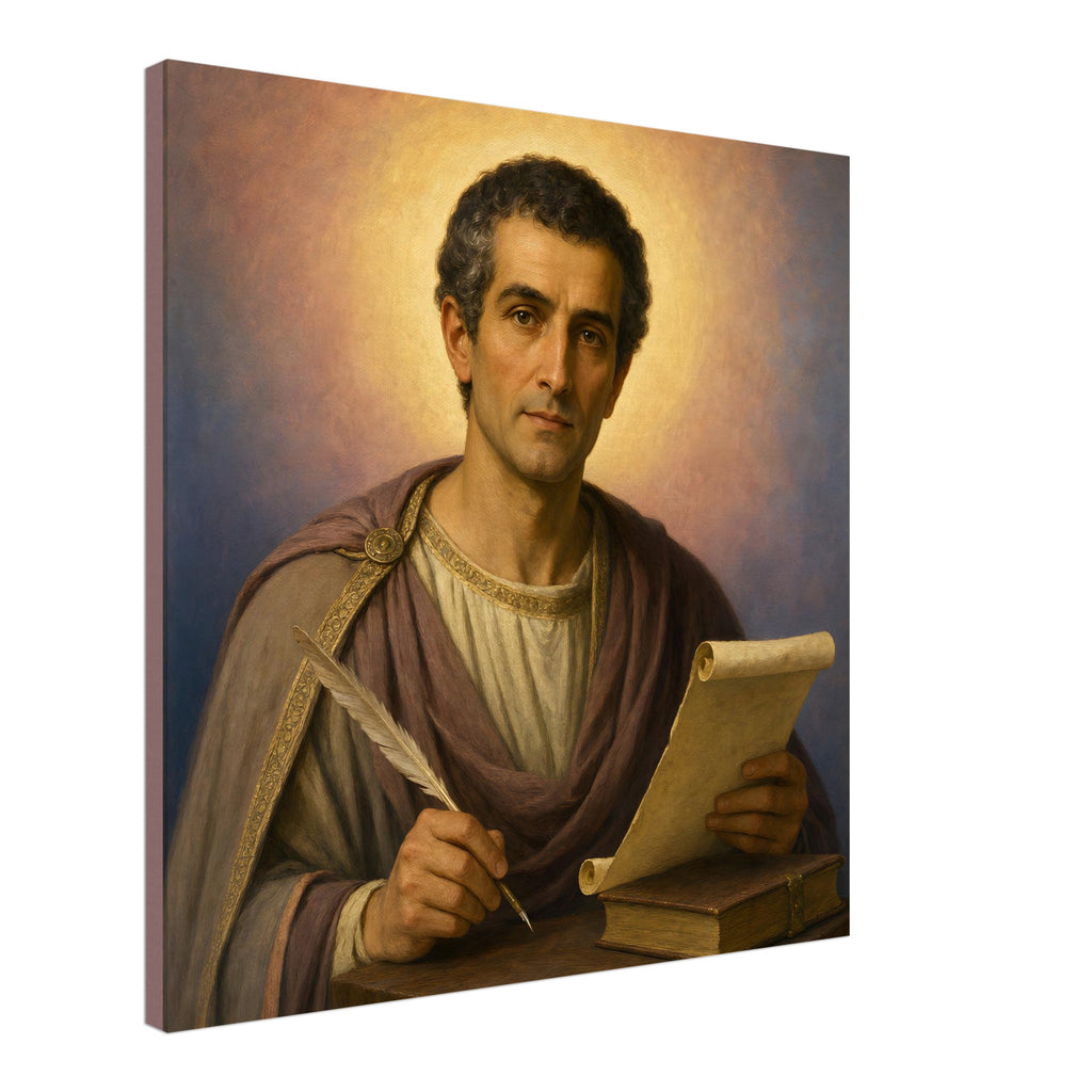St. Prosper of Aquitaine Devotional Canvas — Catholic Religious Wall ...