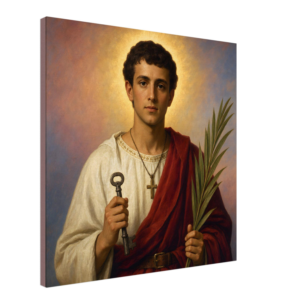 St. Quentin Devotional Canvas — Catholic Religious Wall Art ...