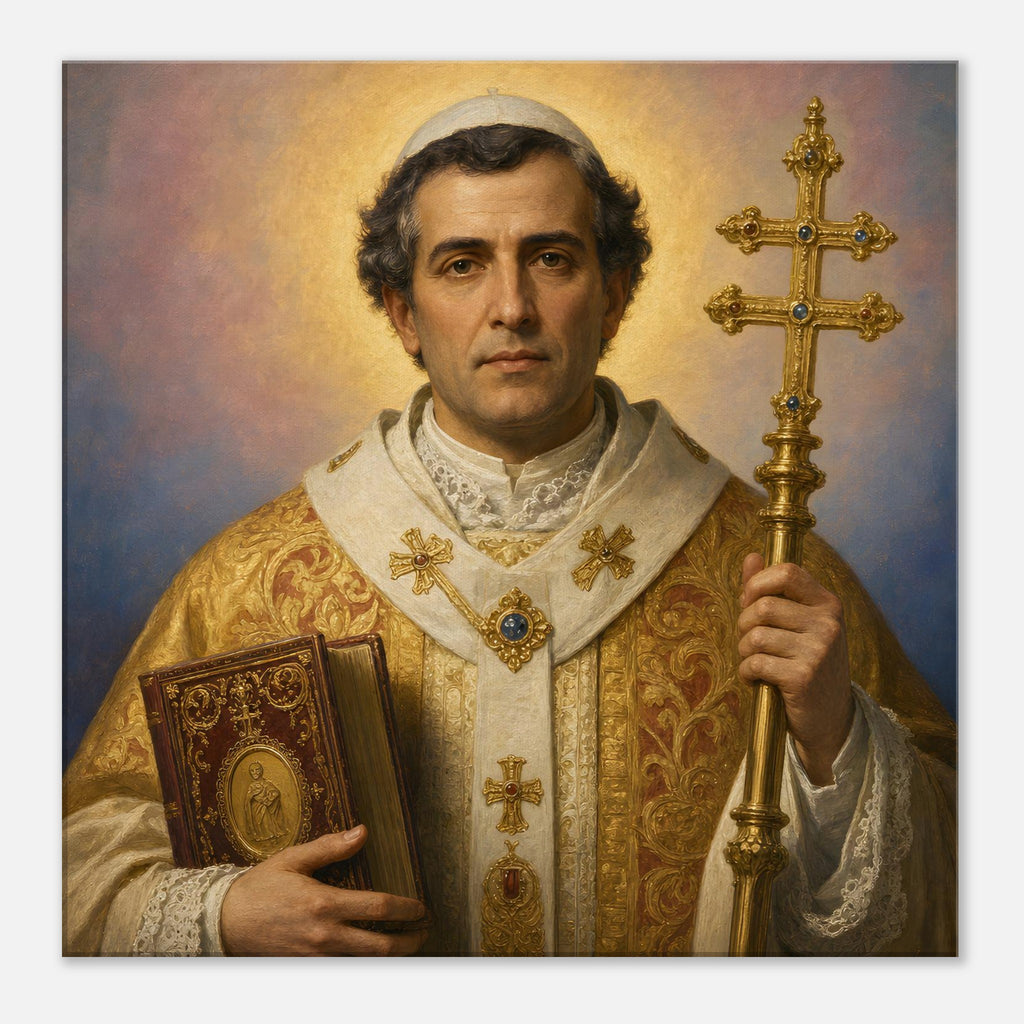 St. Zosimus, Pope Devotional Canvas — Catholic Religious Wall Art ...
