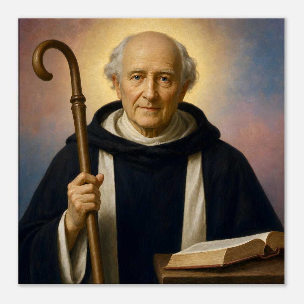 St. Robert of Molesme Devotional Canvas — Catholic Religious Wall Art ...