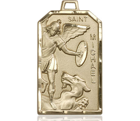Saint Michael the Archangel Medal | Large | 14kt – CatholicShop.com