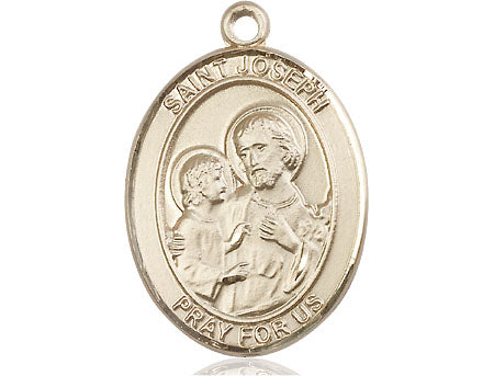 14kt Gold Filled Saint Joseph Medal | Large – CatholicShop.com