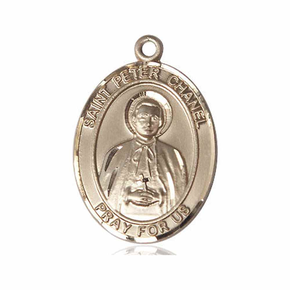 Saint Peter Chanel Medal 14kt Gold | Large – CatholicShop.com