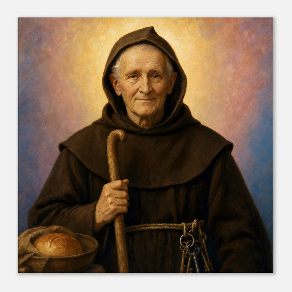 St. Conrad of Parzham Devotional Canvas — Catholic Religious Wall Art ...