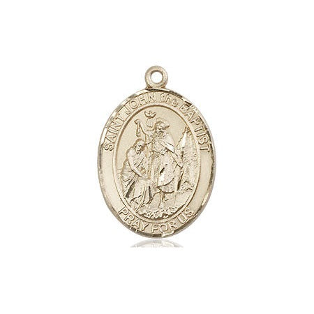 Saint John the Baptist Medal - 14kt Gold Filled – CatholicShop.com