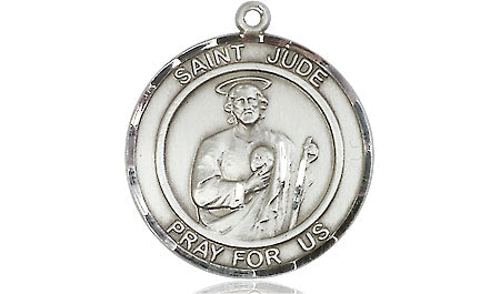 Sterling Silver Saint Jude Medal | Medium – CatholicShop.com