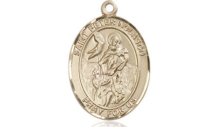 Saint Peter Nolasco Medal | 14kt Gold Filled – CatholicShop.com