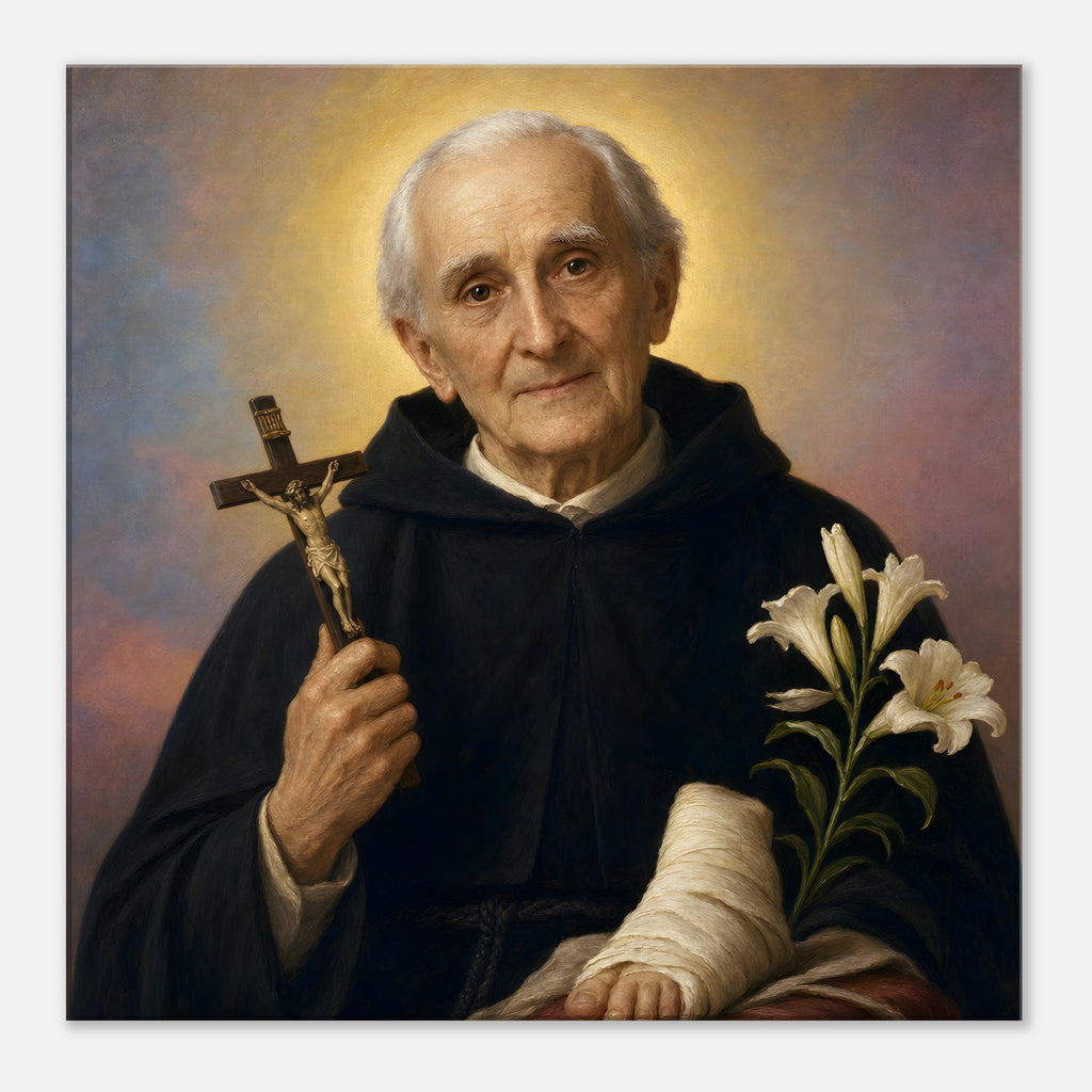 St. Peregrine Laziosi Devotional Canvas — Catholic Religious Wall Art ...