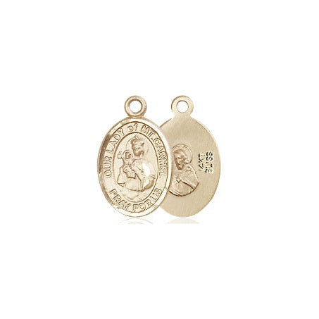 14kt Gold Our Lady of Mount Carmel Medal and Small Religious Gifts ...