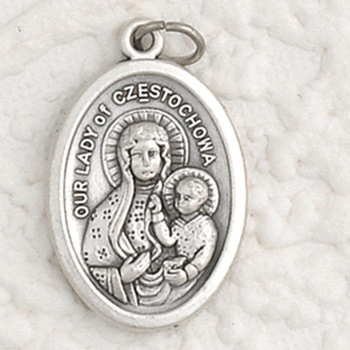 Bulk Our Lady of Czestochowa Pray for Us Medals | Catholic Shop ...