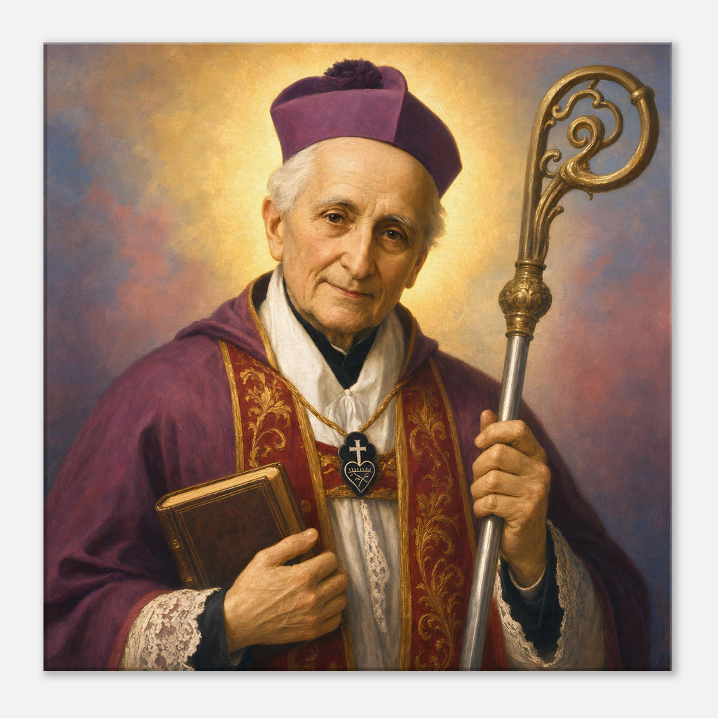St. Vincent Strambi Devotional Canvas — Catholic Religious Wall Art ...