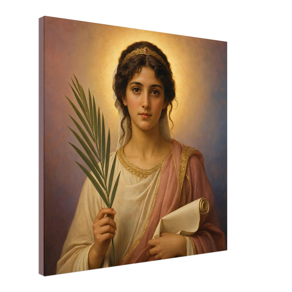 St. Pudentiana Devotional Canvas — Catholic Religious Wall Art ...