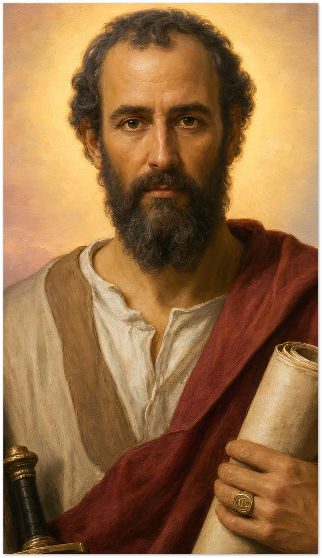 St. Paul the Apostle Holy Card — Catholic Prayer Card | Sancta Lumina ...