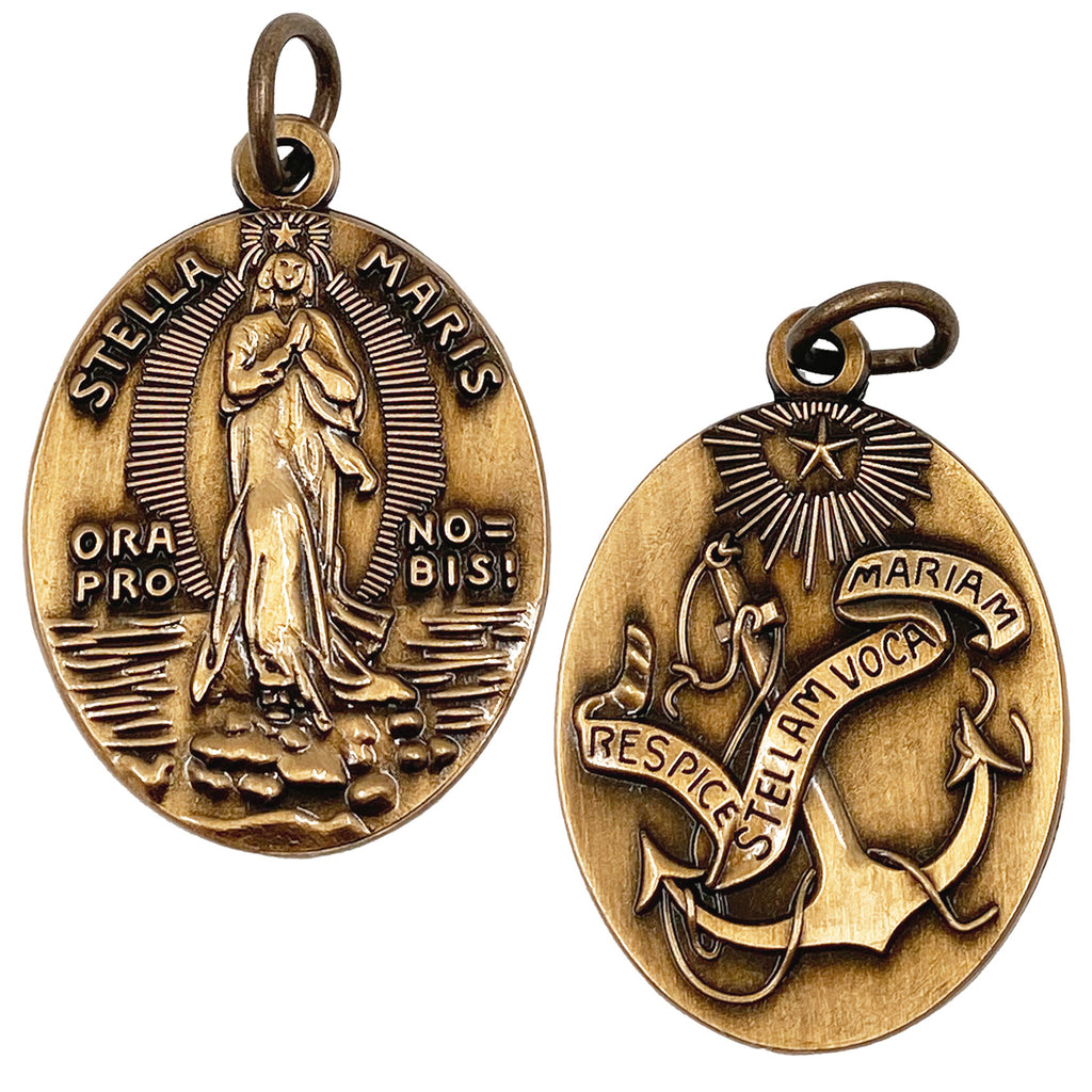 Stella Maris Medal - Our Lady Star of the Sea – CatholicShop.com