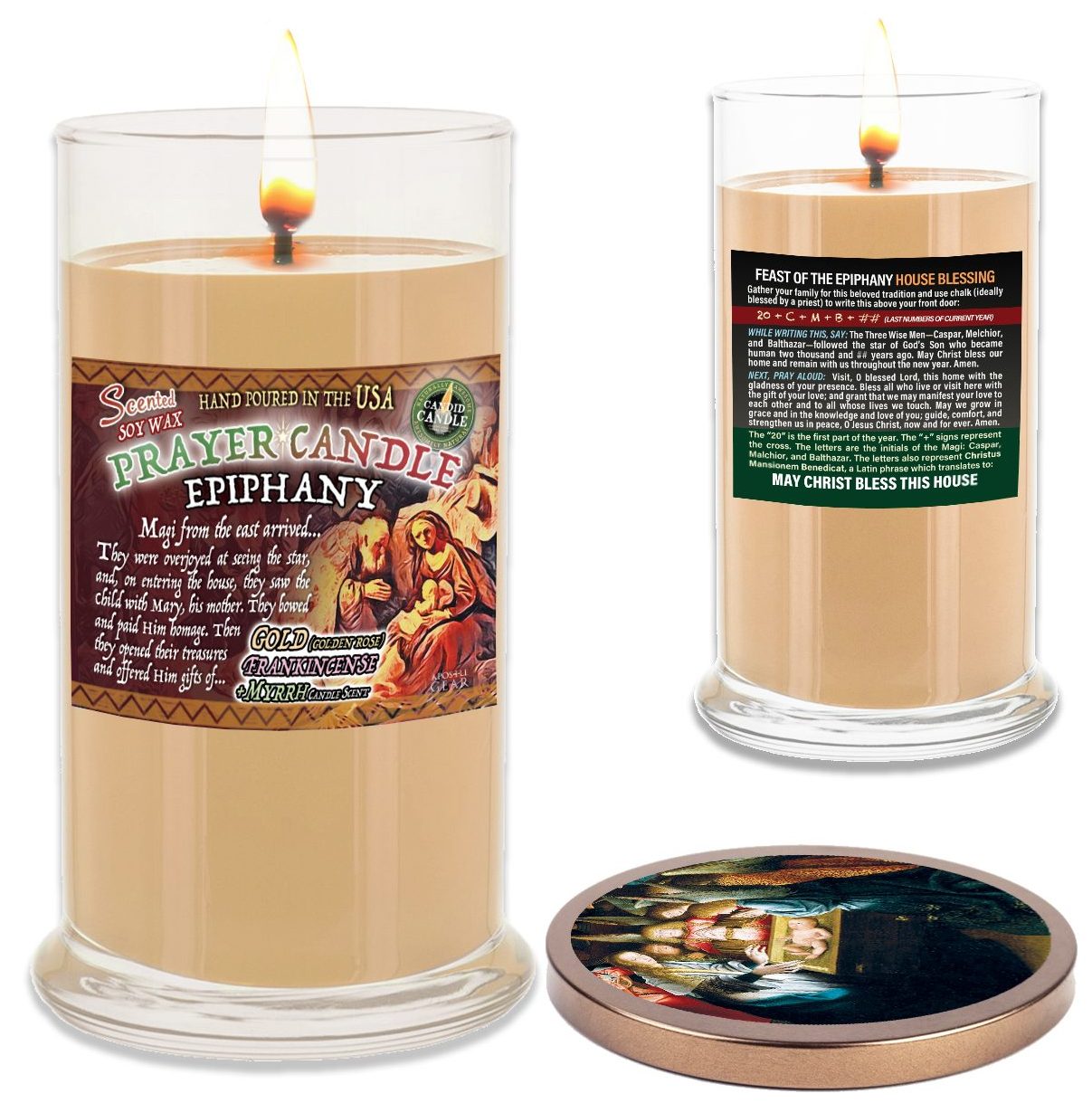 New Saintly Scents Candles on sale now