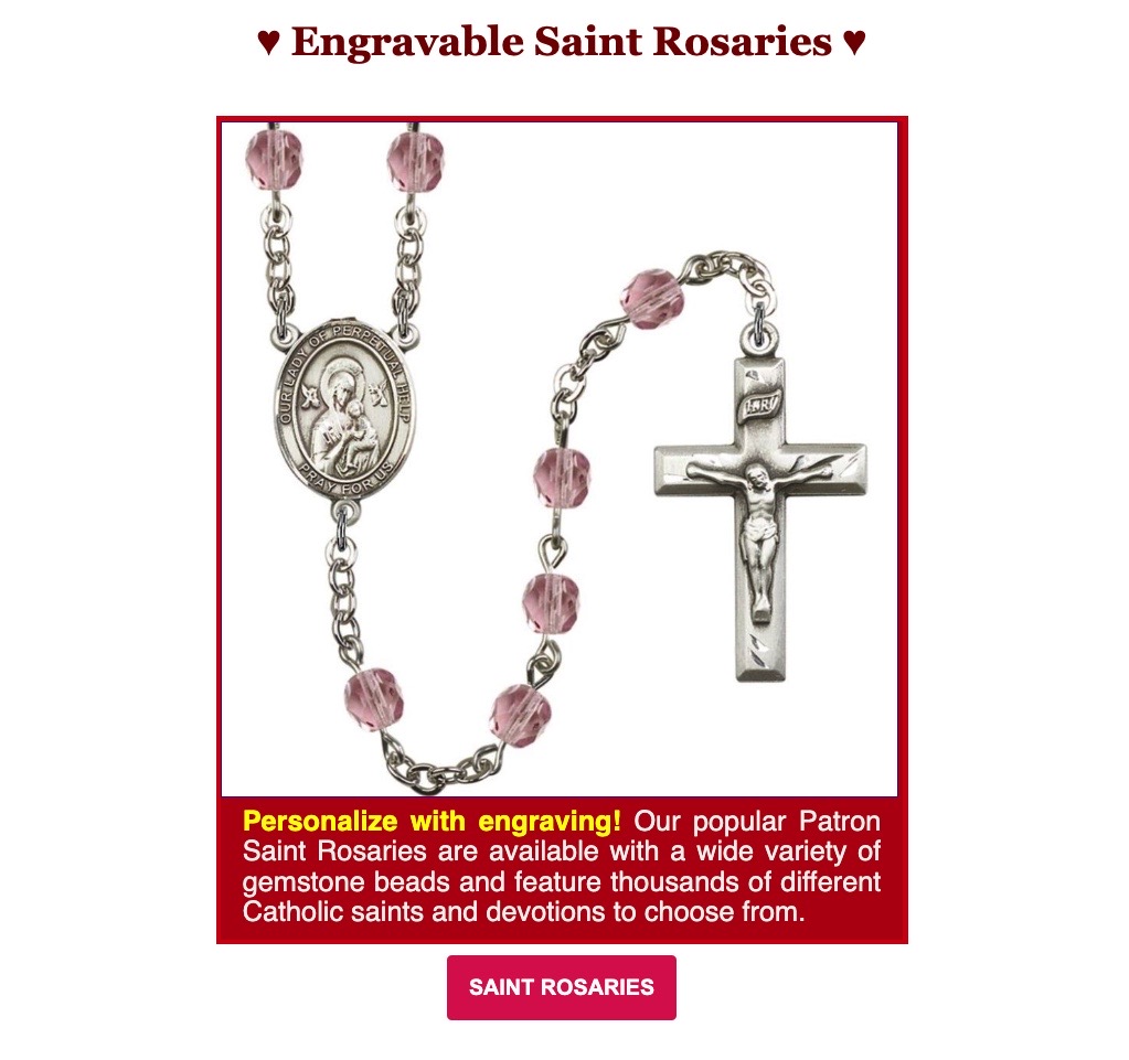 Patron Saint Rosaries