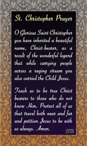 St. Christopher Prayers
