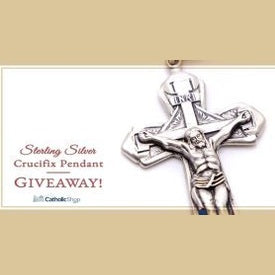 FREE Sterling Silver Crucifix Pendant! - Catholic Gifts
