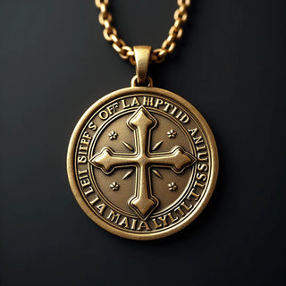 4-way Medal With Chain - 4 Way Medal with Chain Care Meaning and Catholic Style