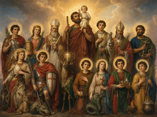 The Fourteen Holy Helpers