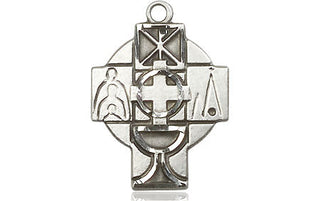 Sterling Silver Rcia Medal Religious Jewelry