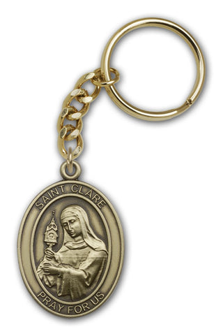 St. Clare Keyrings