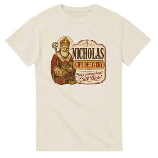 St. Nicholas 'Call Nick!' Gift Delivery T-Shirt