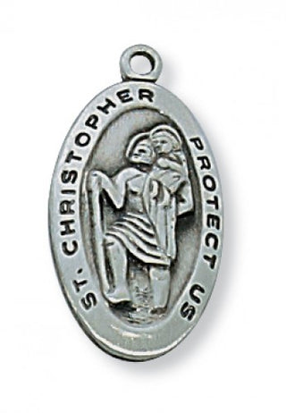 Pewter and Low-cost St. Christopher medals