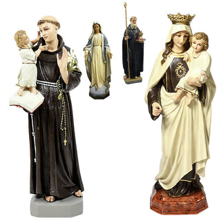 Hand-Painted Statues