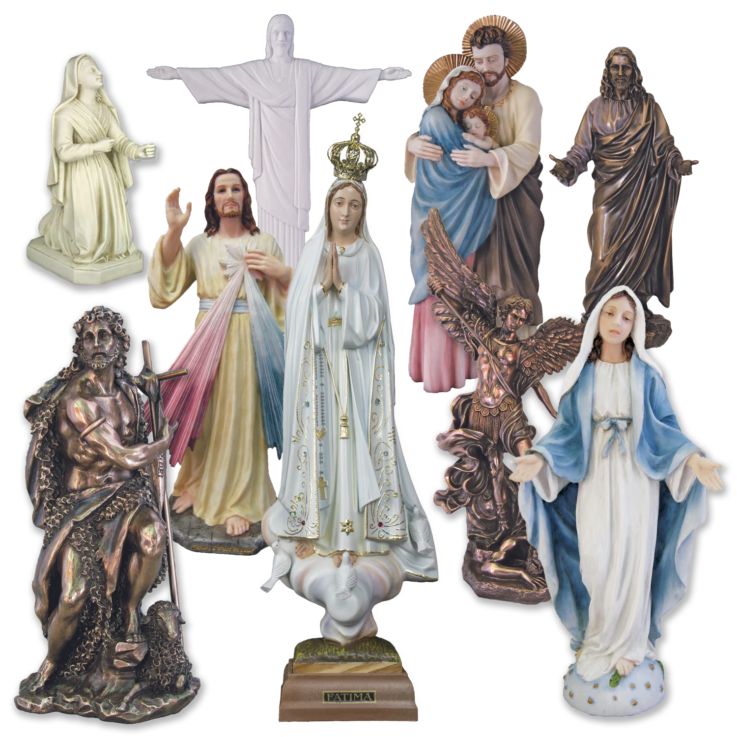Catholic Collection Catholic Statues and Religious Statuary of Saints, Angels, Jesus, Mary ...