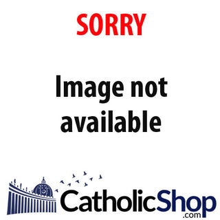Sterling Silver St. Benedict Bust Medal-Cross 24-inchCh-Bxd