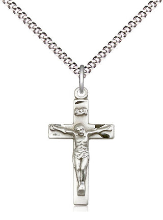 Pewter Crucifix Medal Religious Jewelry