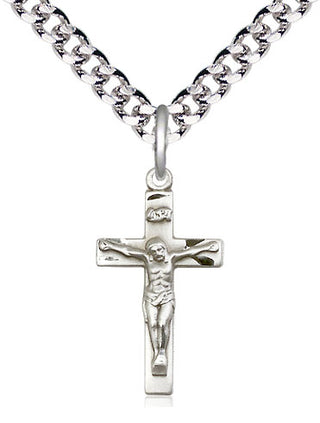 Pewter Crucifix Medal Religious Jewelry