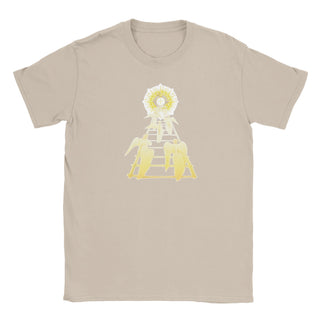 Monstrance with Adoring Angels T-Shirt - view 3