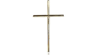 14kt Gold Filled Cross Medal