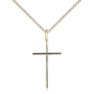 14kt Gold Filled Cross Medal Religious Jewelry