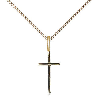 14kt Gold Filled Cross Medal Religious and Catholic Jewelry