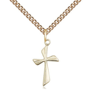 14kt Gold Filled Cross Medal Religious Jewelry